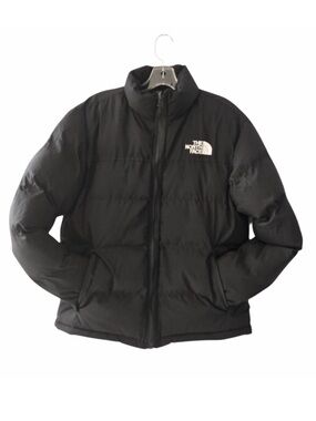 The North Face Reversible Puffer Fleece Jacket Black / Tan – Men’s M